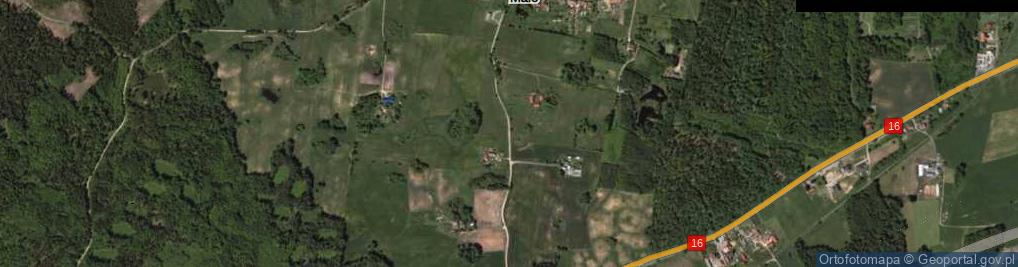 Zdjęcie satelitarne Bagienice Małe ul.